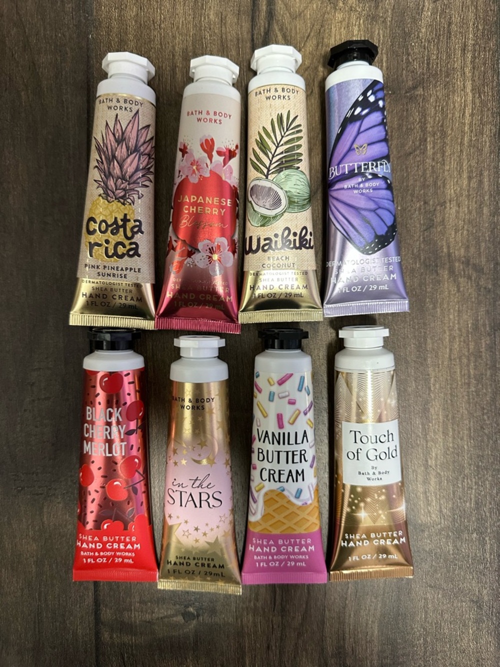 Bath & Body Works Hand Creams Lot Of 8